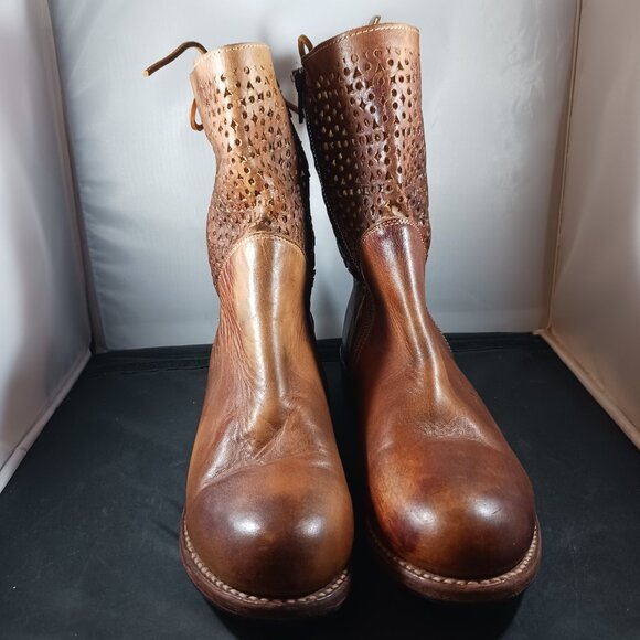 Bed Stu Tan Taupe Leather Cheshire Boots Women's size 9.5M - Picture 12 of 12